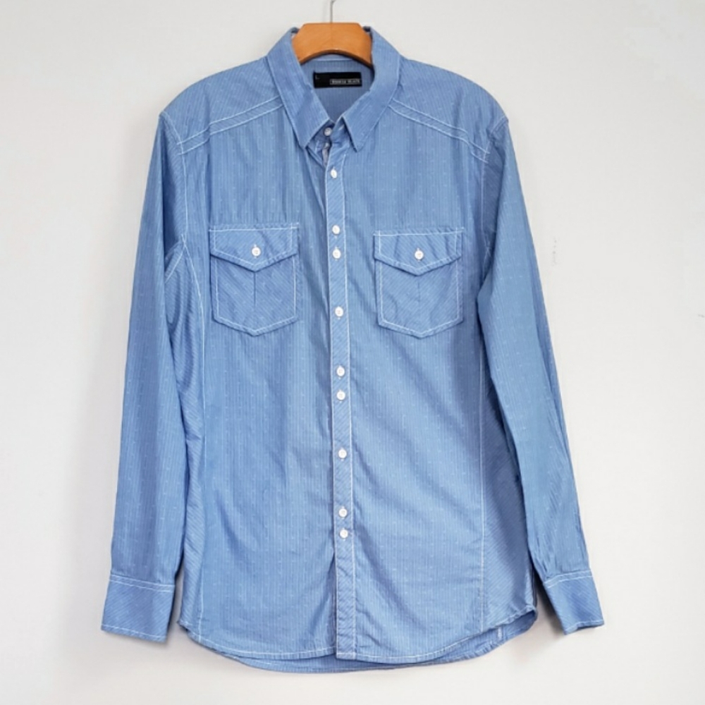 Buckle Black Label Button Down Shirt Large